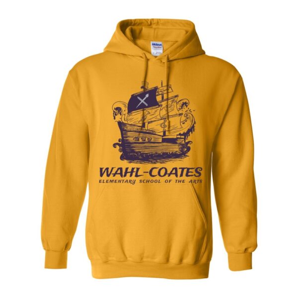 Wahl-Coates | Charting the Course | Cotton Hooded Sweatshirt | Multiple Colors