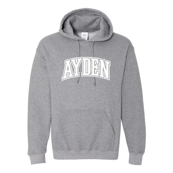 Ayden Schools  | Arch Logo | Cotton Hooded Sweatshirt | Multiple Colors