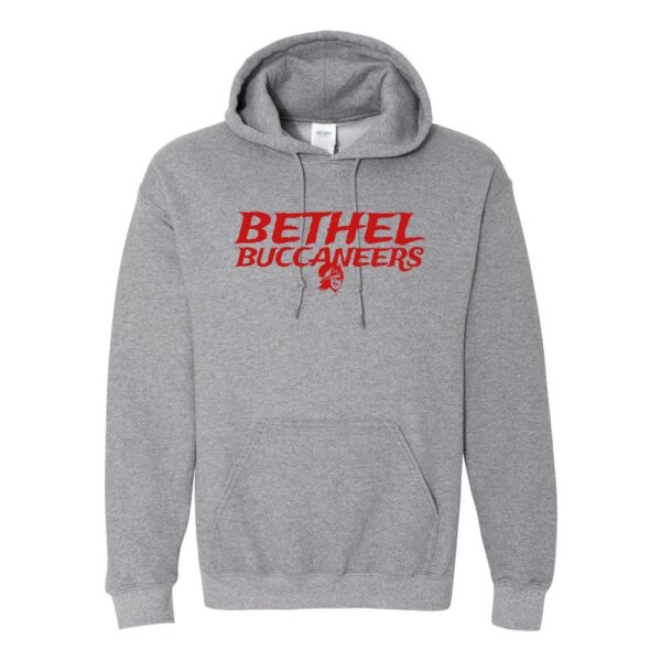 Bethel School | Bethel Trade Winds Logo |  Cotton Hooded Sweatshirt | Multiple Colors