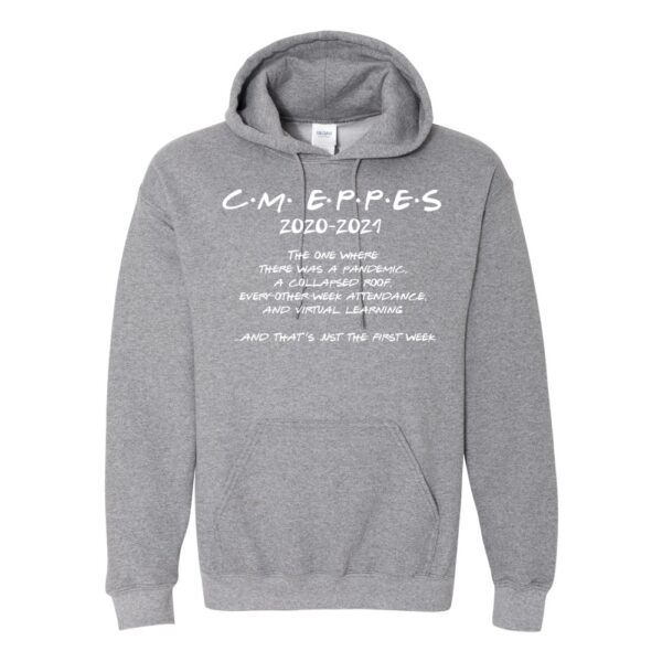 CM Eppes Bulldogs Cotton Hooded Sweatshirt | The One With All The Things