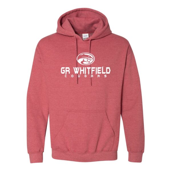 GR Whitfield | Word Logo | Cotton Hooded Sweatshirt | Multiple Colors