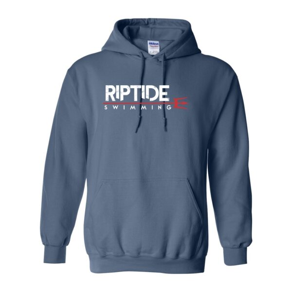 Alternative view of Riptide Swimming | Word Logo |  Hooded Sweatshirt
