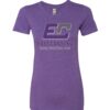 ECJVC Distressed Logo Triblend T-Shirt | Multiple Colors | Sizes for Whole Family