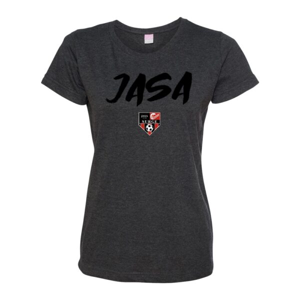 JASA Soccer | Brush Logo |  Cotton T-Shirt | Multiple Colors | Sizes for Whole Family