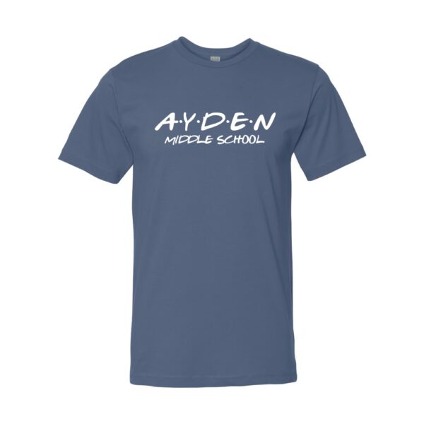 Ayden Middle | Ayden Friends Logo | Cotton T-Shirt | Multiple Colors