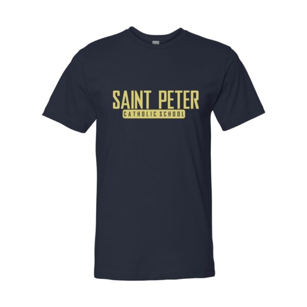 Saint Peter Catholic School | SPCS Block Logo | Cotton Tee |  Multiple Colors