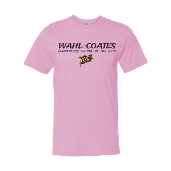 Alternative view of Wahl-Coates | Word Logo | Cotton Tee | Multiple Colors