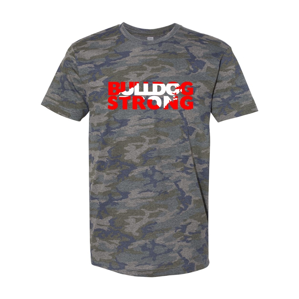 Grifton Bulldogs | Bulldog Strong Print | Cotton Tee | Multiple Colors