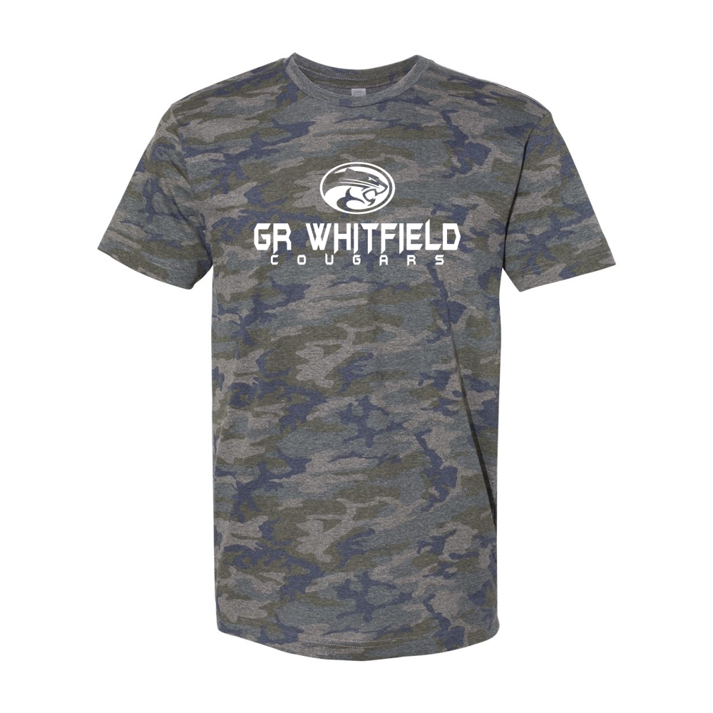 GR Whitfield | Word Logo | Cotton Tee | Multiple Colors & Design Option