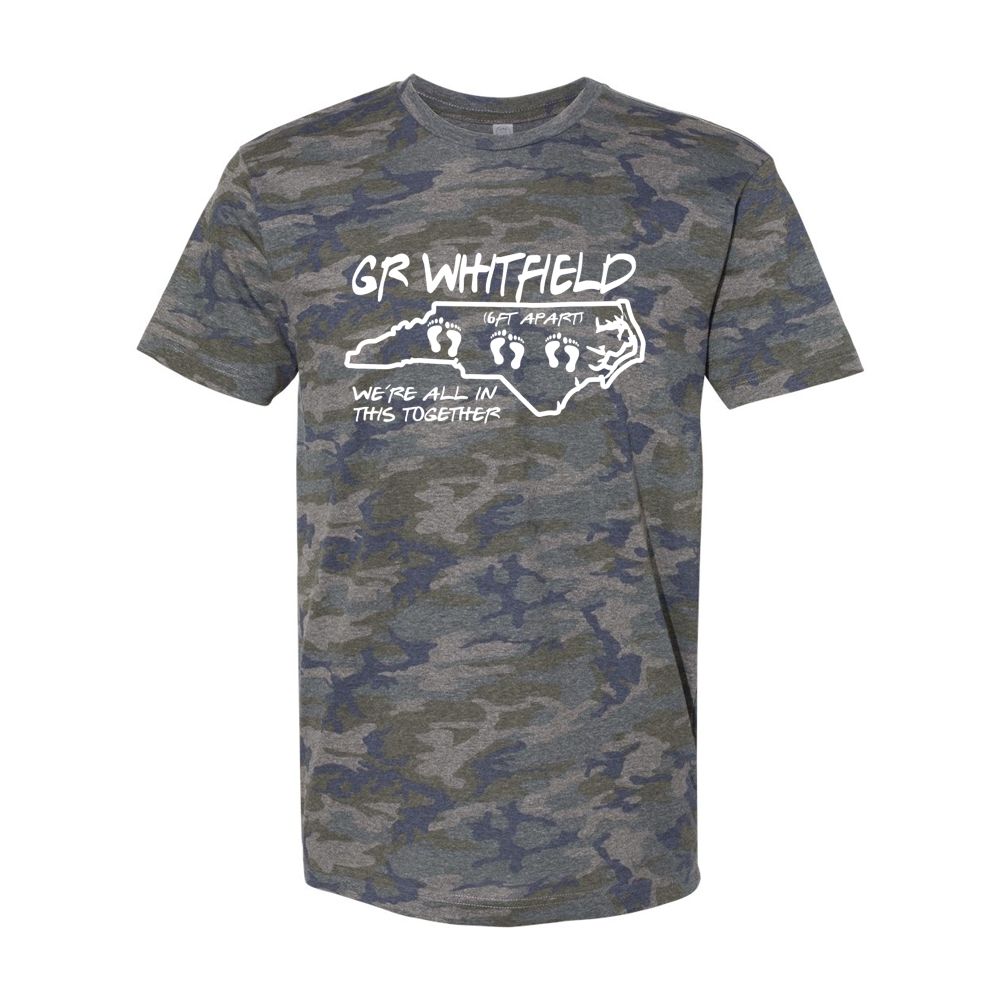 GR Whitfield | In This Together Logo | Cotton Tee | Multiple Colors & Design Option
