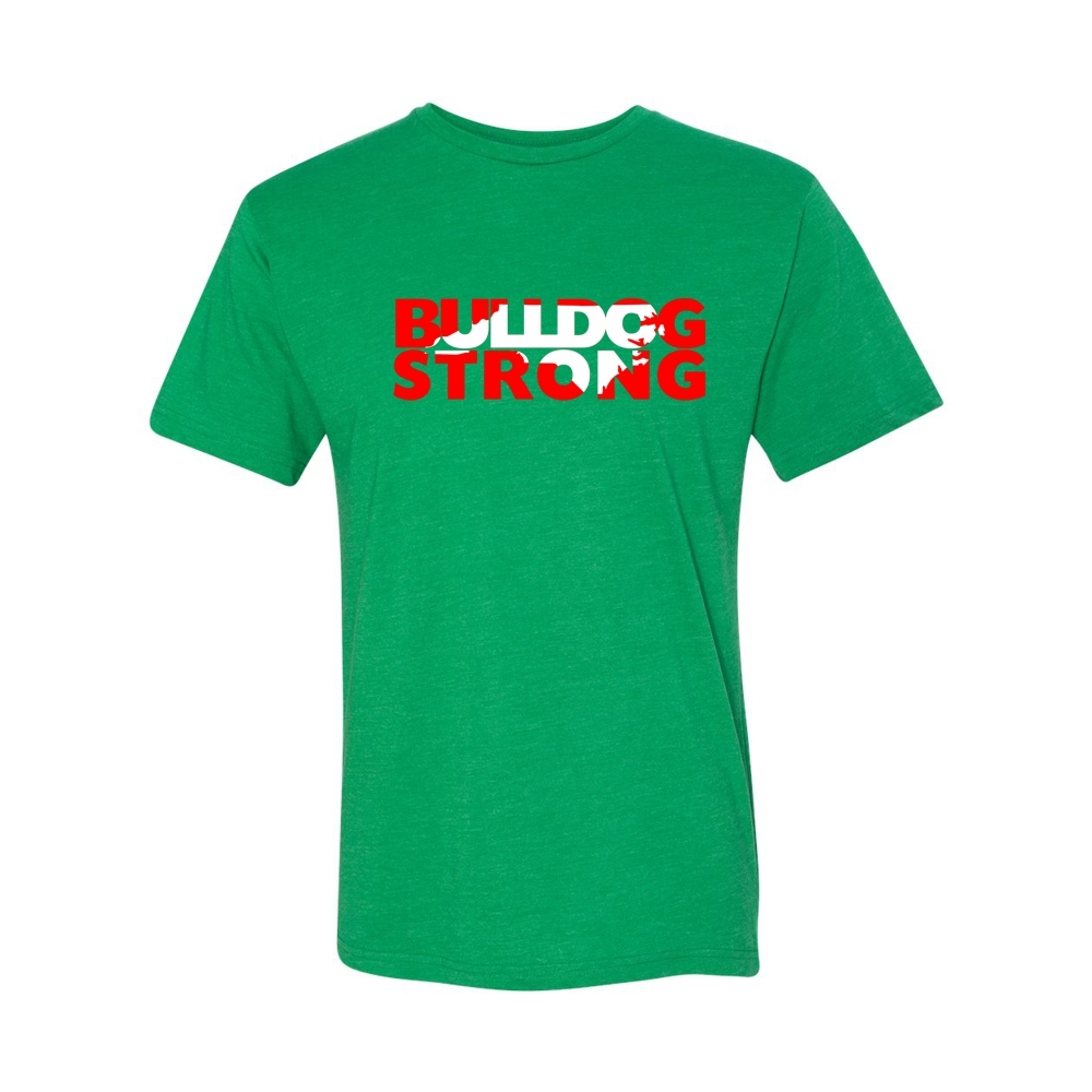 Grifton Bulldogs | Bulldog Strong Print | Cotton Tee | Multiple Colors