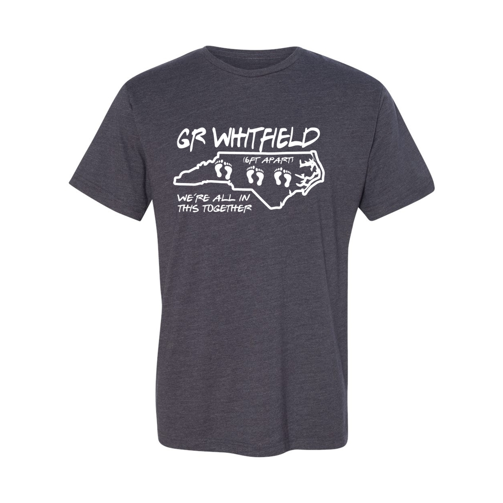 GR Whitfield | In This Together Logo | Cotton Tee | Multiple Colors & Design Option