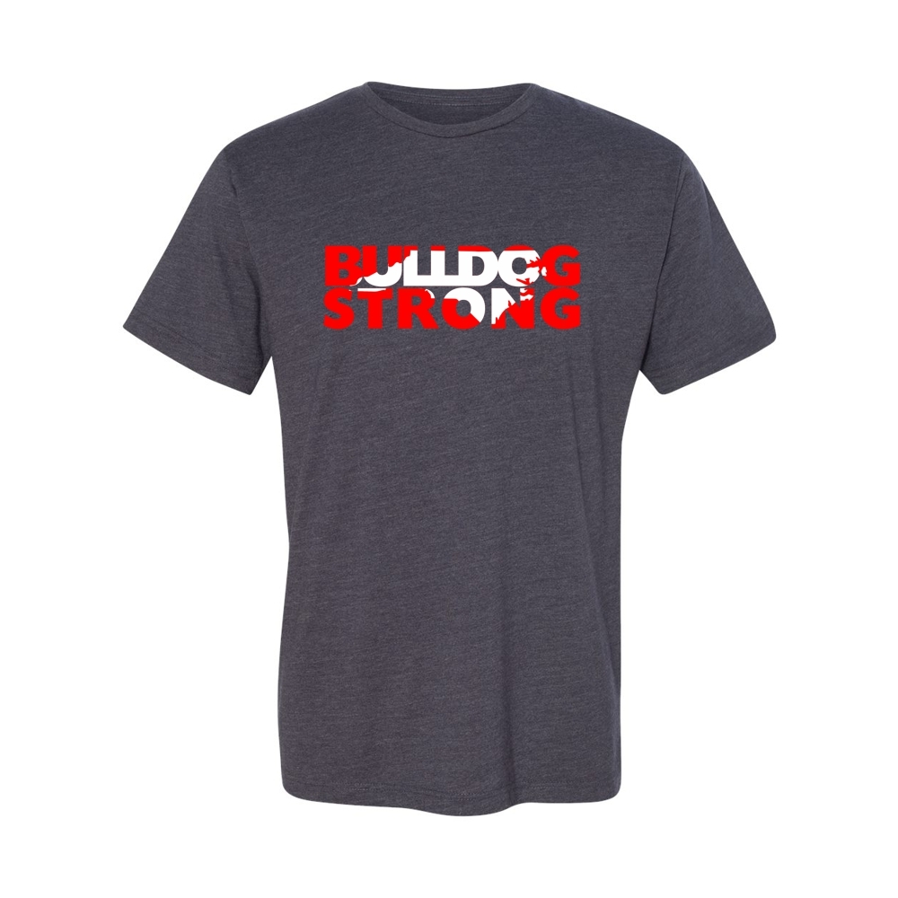 Grifton Bulldogs | Bulldog Strong Print | Cotton Tee | Multiple Colors