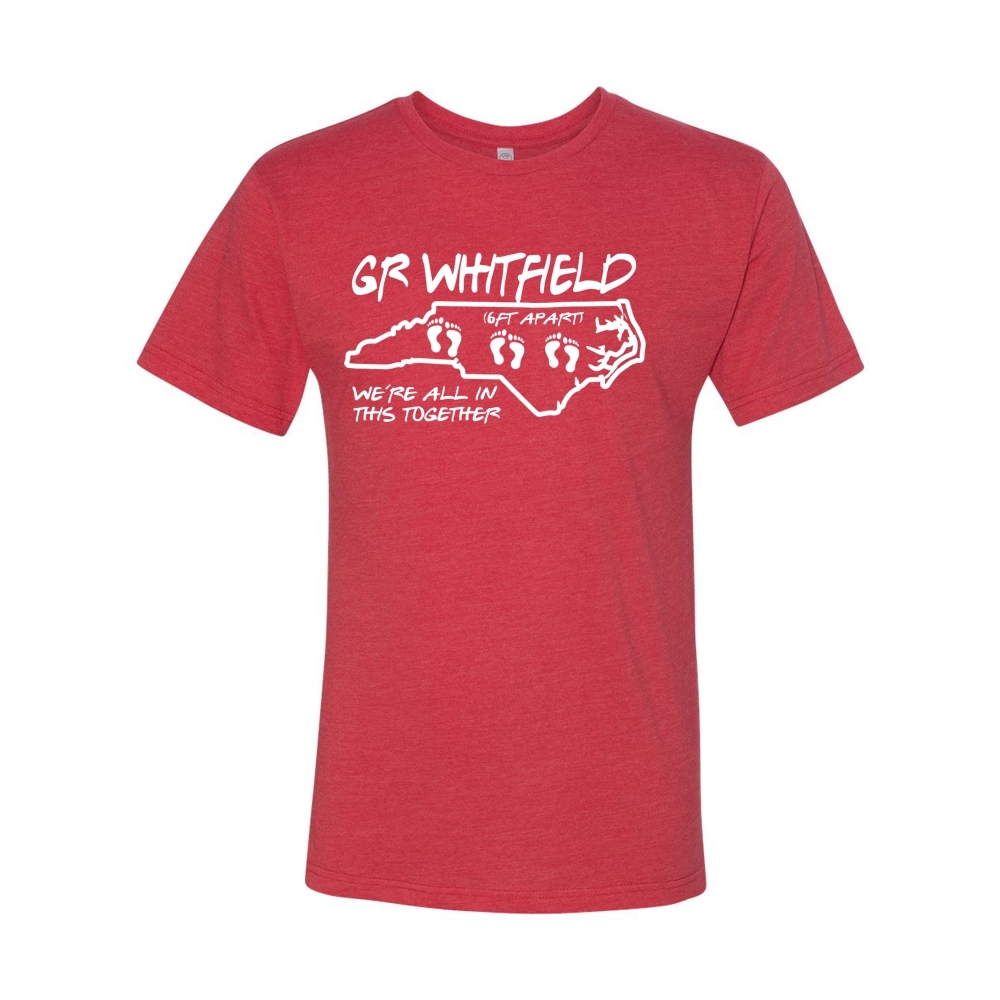 GR Whitfield | In This Together Logo | Cotton Tee | Multiple Colors & Design Option