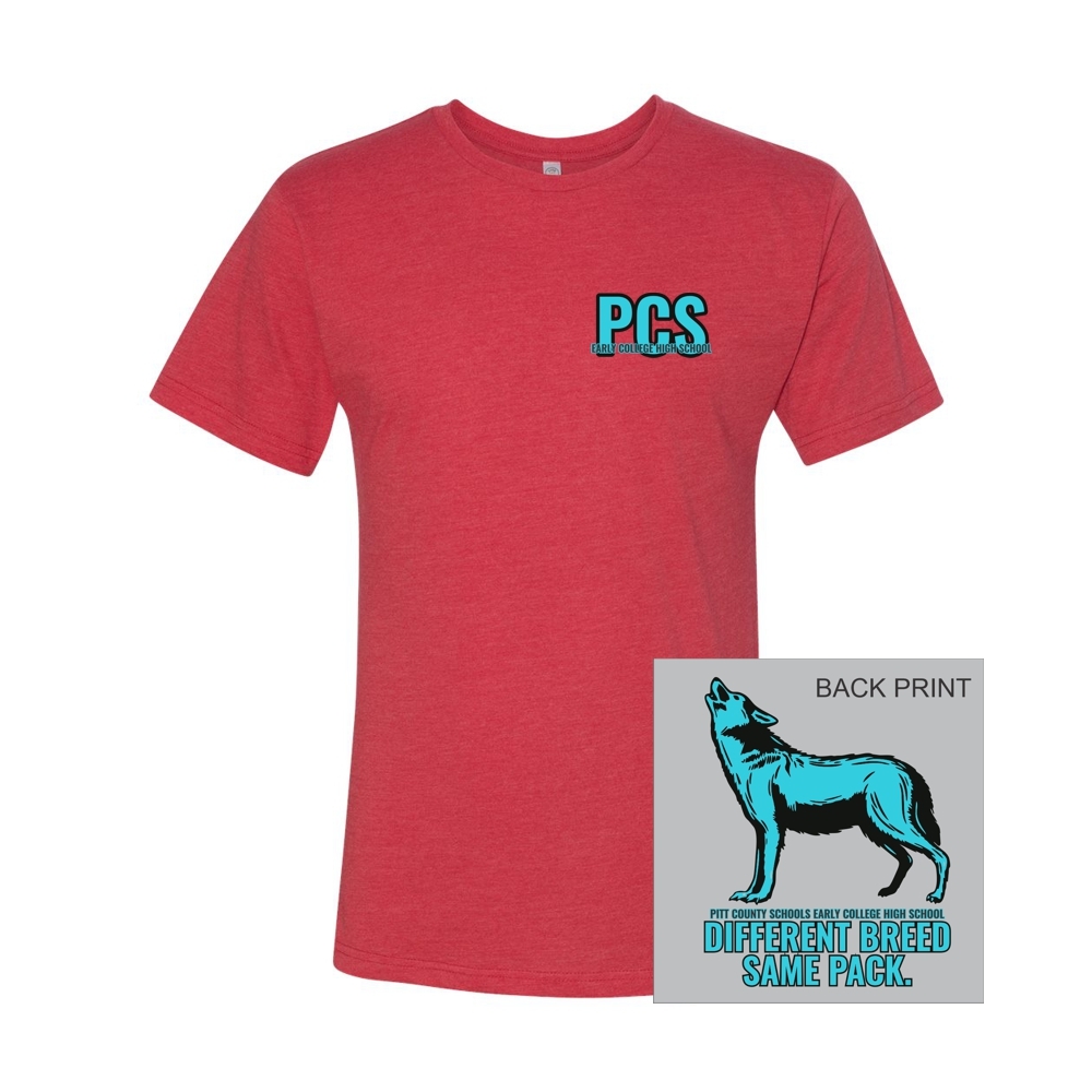 PCS ECHS | PCS Front/Back Print | Cotton Tee | Multiple Colors - Image 9