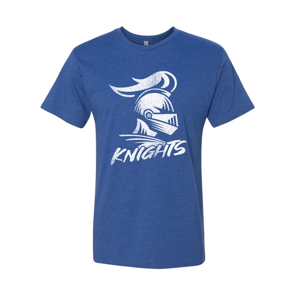 Ayden Middle | Distressed Knights Logo | Cotton T-Shirt | Multiple Colors