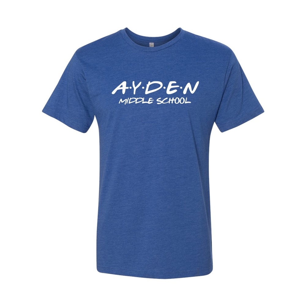 Ayden Middle | Ayden Friends Logo | Cotton T-Shirt | Multiple Colors