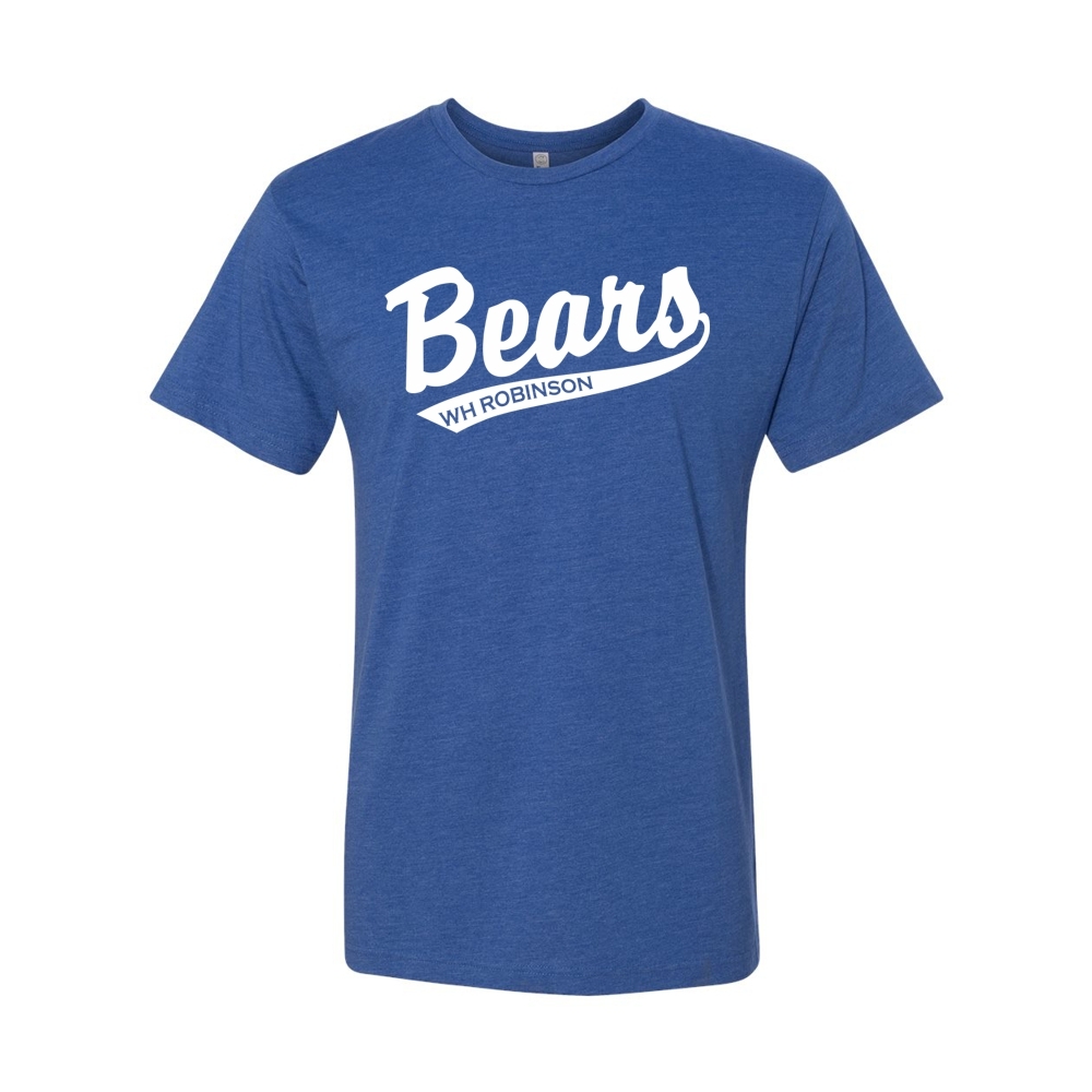 WH Robinson | Bears Script | Cotton T-Shirt | Multiple Colors - Image 3
