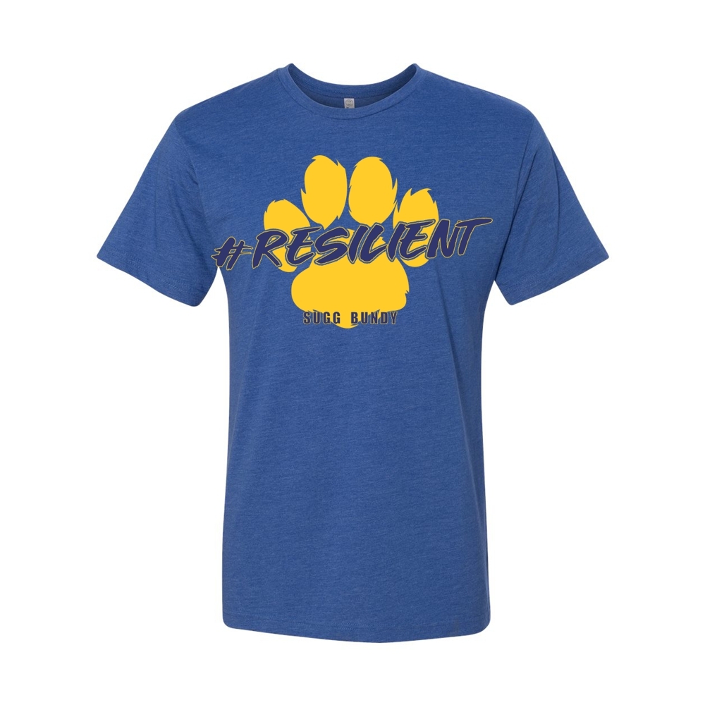 Sugg Bundy Elementary Cotton Tee | #RESILIENT Logo | Multiple Colors - Image 3