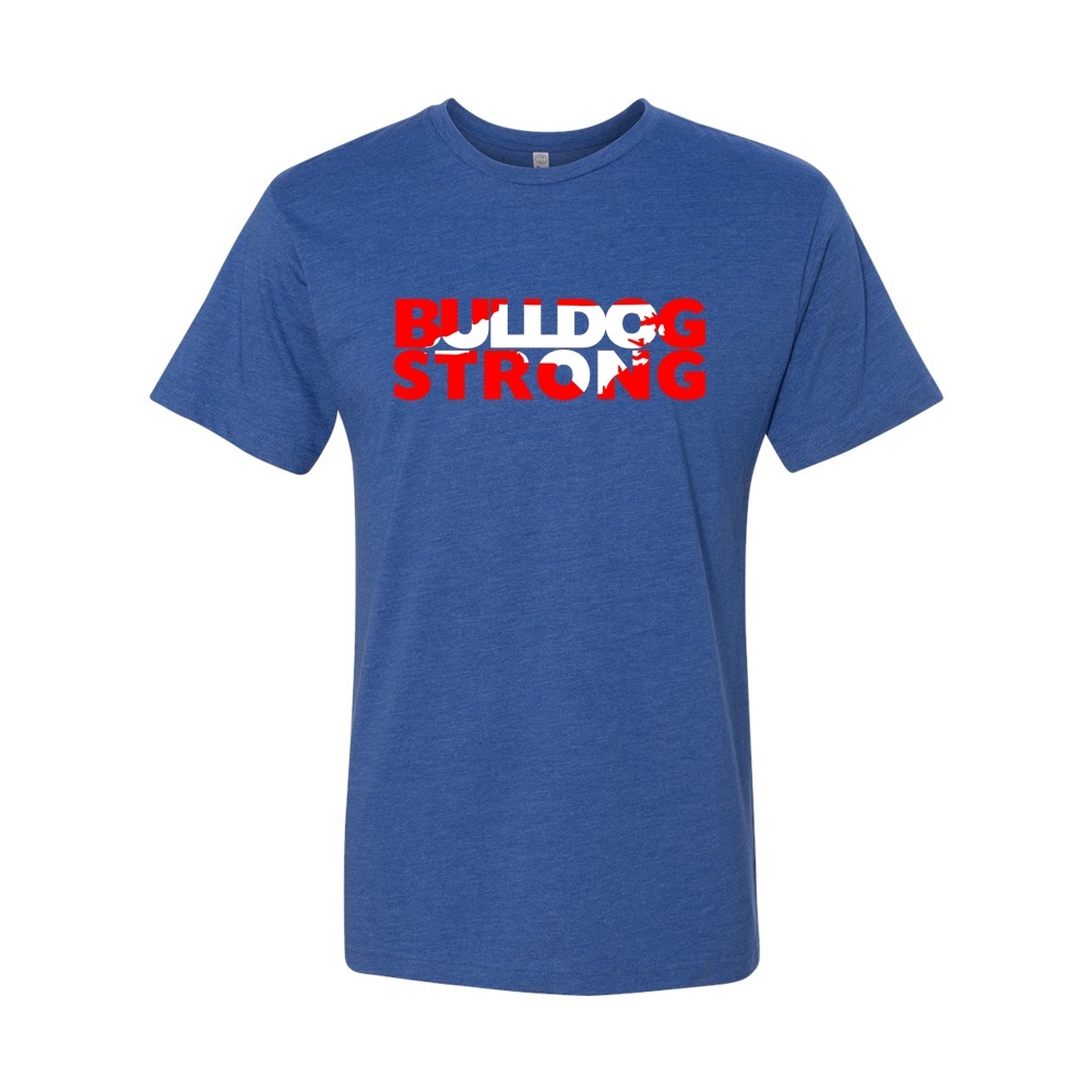 Grifton Bulldogs | Bulldog Strong Print | Cotton Tee | Multiple Colors