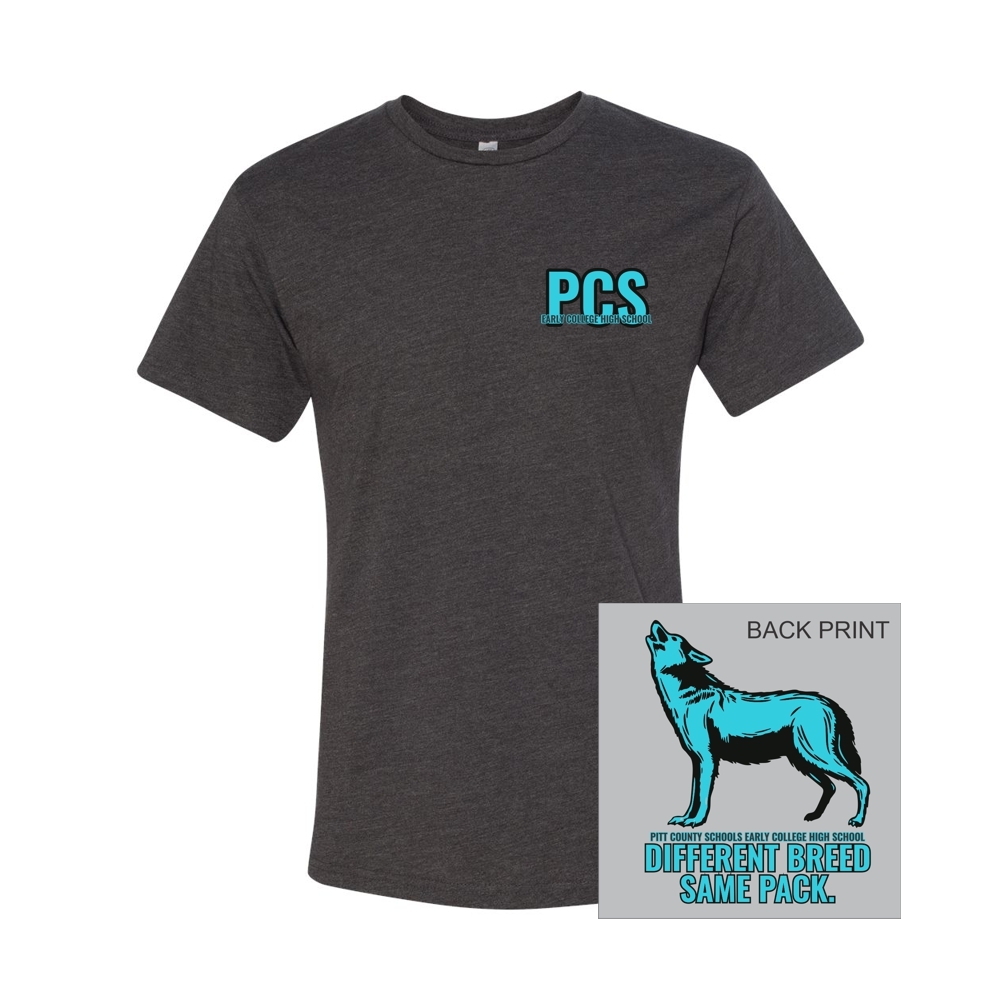PCS ECHS | PCS Front/Back Print | Cotton Tee | Multiple Colors - Image 3