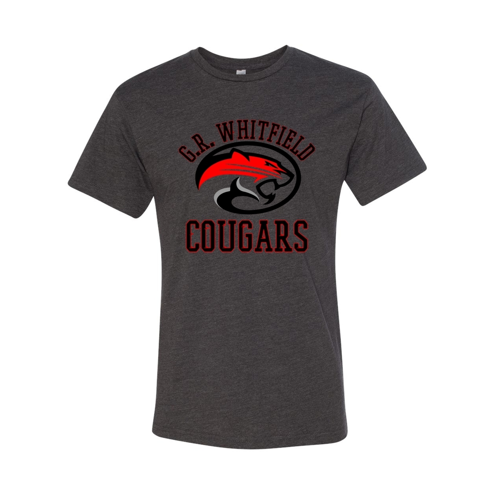 GR Whitfield | Cougar Head Logo | Cotton Tee | Multiple Colors