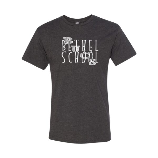 Bethel School | Bethel Bucs Slant Logo | Cotton Tee |  Multiple Colors