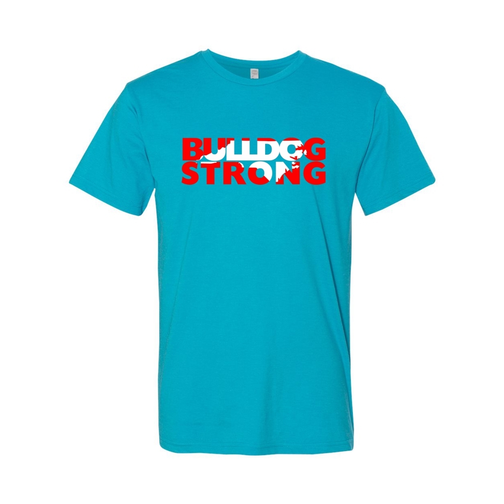 Grifton Bulldogs | Bulldog Strong Print | Cotton Tee | Multiple Colors