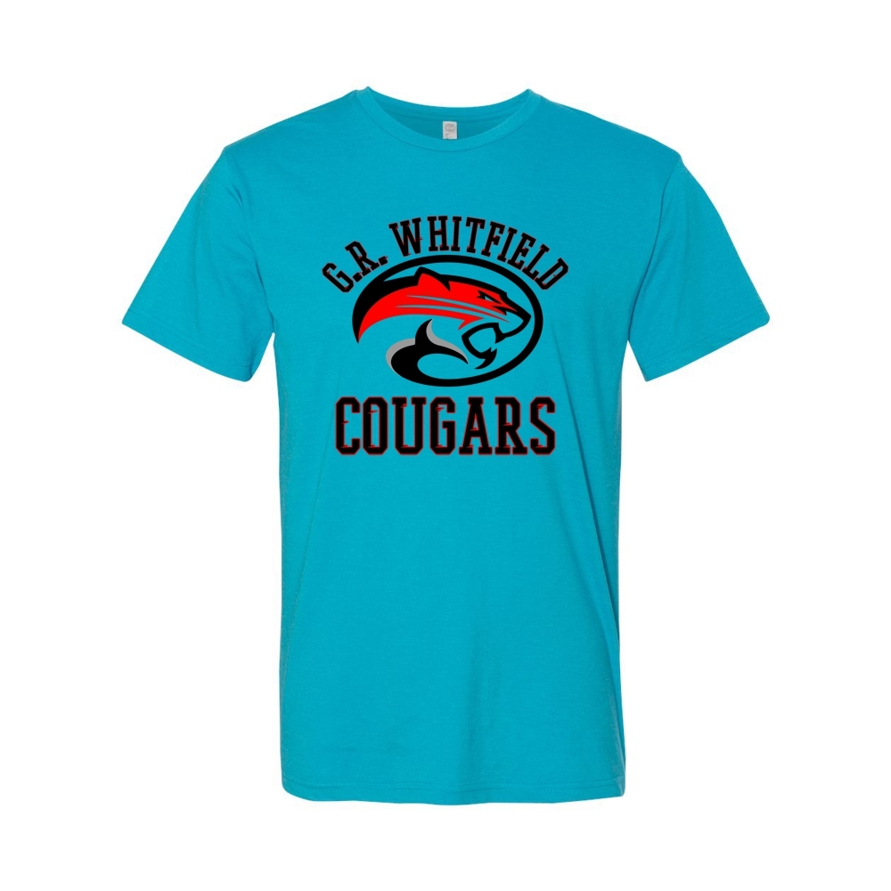 GR Whitfield | Cougar Head Logo | Cotton Tee | Multiple Colors