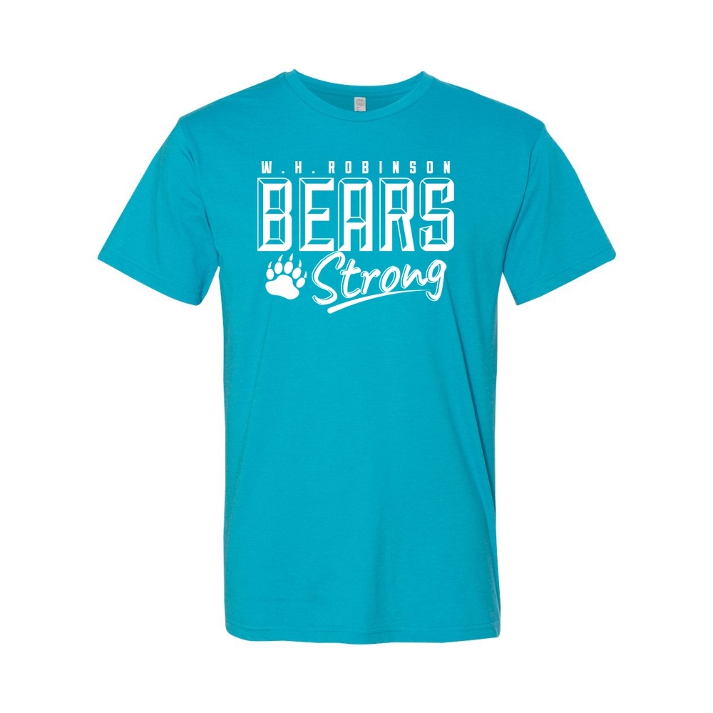 WH Robinson | Bear Strong | Cotton T-Shirt | Multiple Colors - Image 2