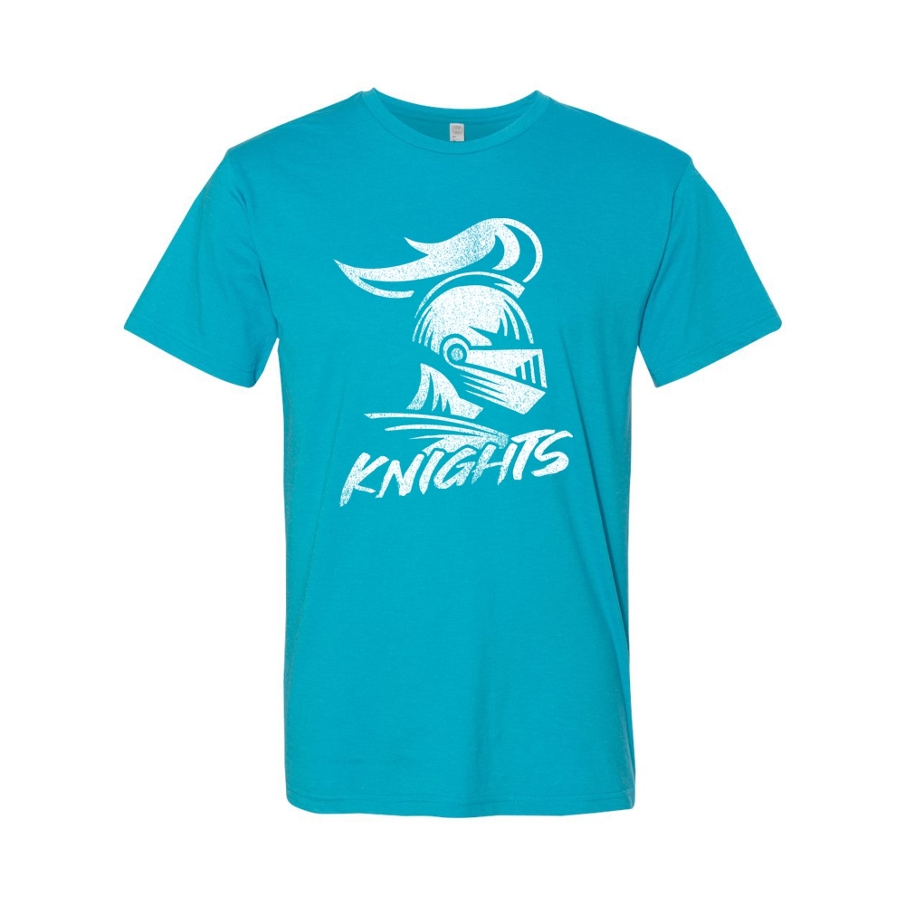 Ayden Middle | Distressed Knights Logo | Cotton T-Shirt | Multiple Colors