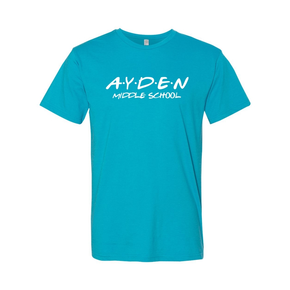 Ayden Middle | Ayden Friends Logo | Cotton T-Shirt | Multiple Colors