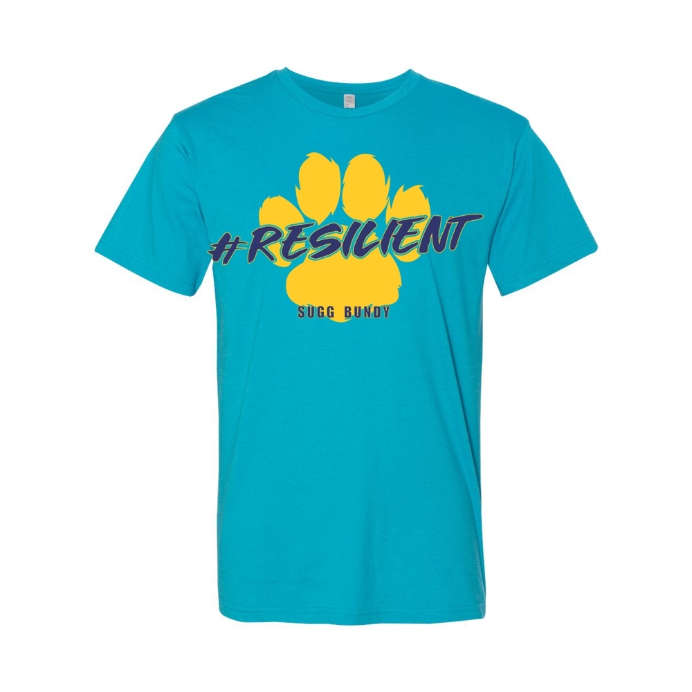 Sugg Bundy Elementary Cotton Tee | #RESILIENT Logo | Multiple Colors - Image 2