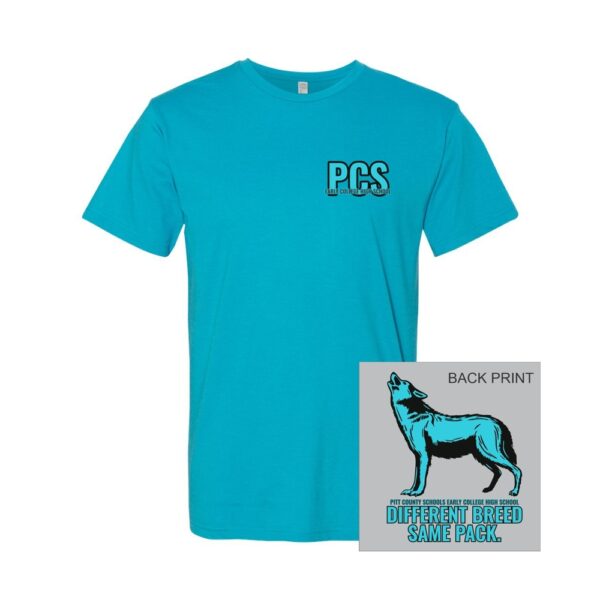 Alternative view of PCS ECHS | PCS Front/Back Print | Cotton Tee | Multiple Colors