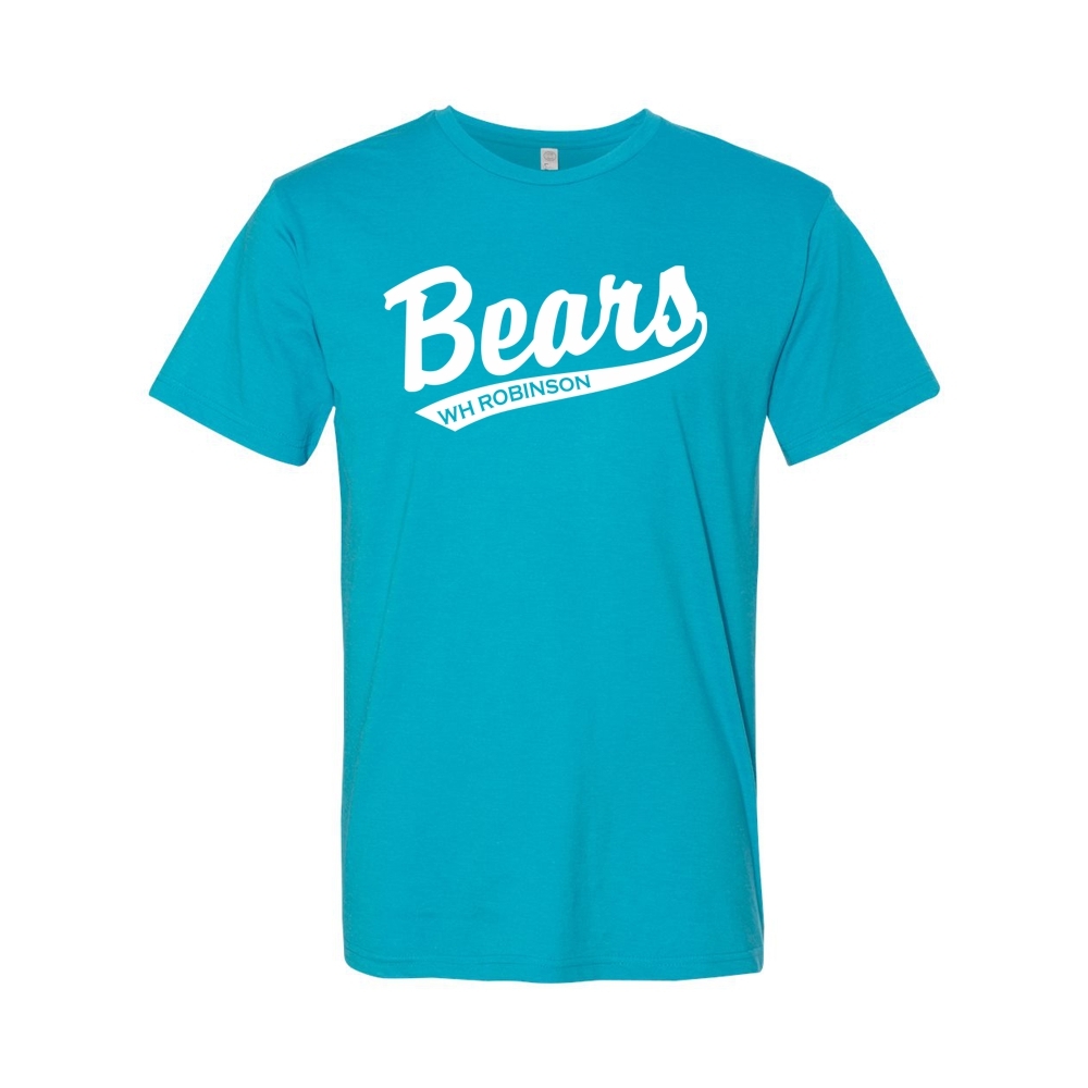 WH Robinson | Bears Script | Cotton T-Shirt | Multiple Colors