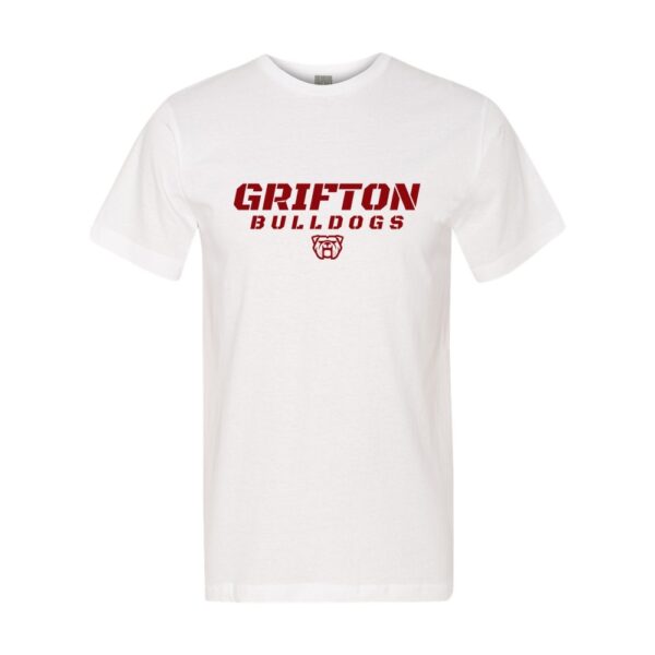 Grifton Bulldogs | Slant Print | Cotton Tee | Multiple Colors