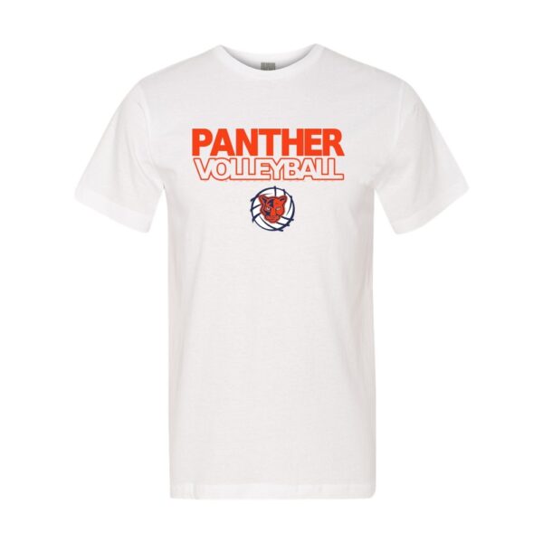 Alternative view of North Pitt Volleyball | Word Logo | Cotton T-Shirt | Multiple Colors | Sizes for Whole Family