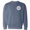 Eastern Monogram Comfort Colors Sweatshirt | Blue Jean