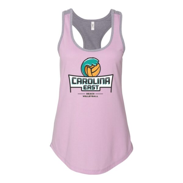 Carolina East Beach Volleyball | Colorblocked Racerback Tank Carolina East Beach Volleyball | Colorblocked Racerback Tank