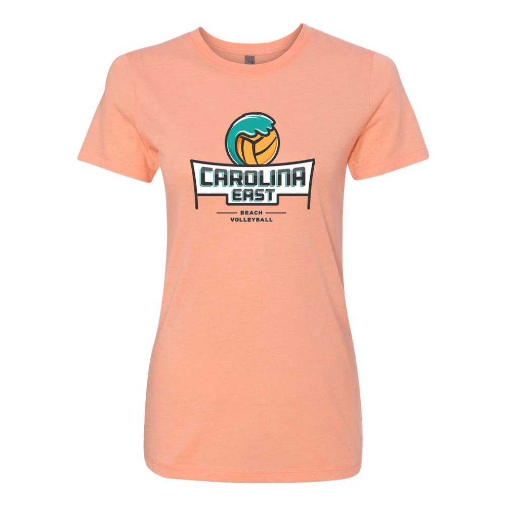 Carolina East Beach Volleyball | Ladies Next Level Tri-Blend Tee - Image 7