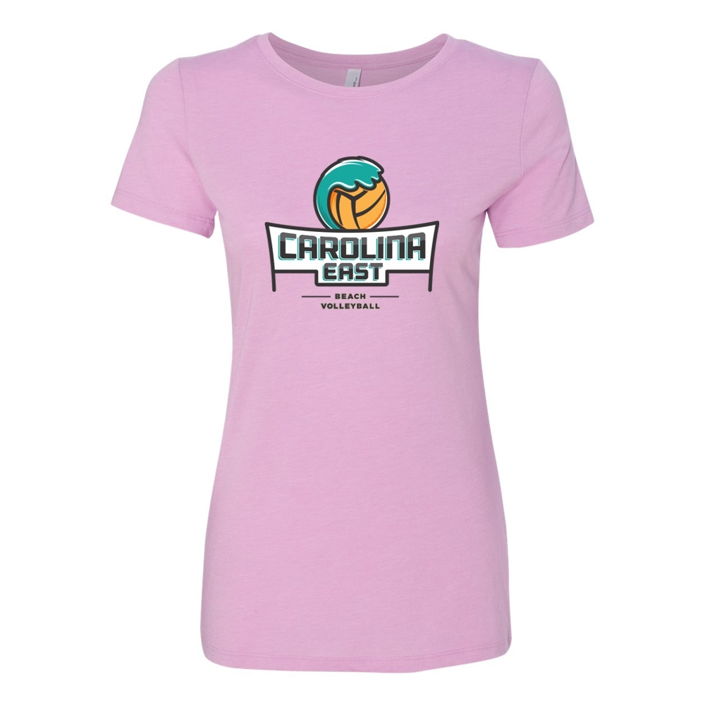 Carolina East Beach Volleyball | Ladies Next Level Tri-Blend Tee - Image 6