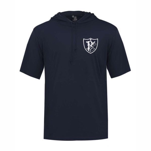 PE Baseball | Short-Sleeve Hooded Performance T-Shirt