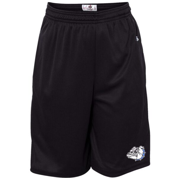 CM Eppes Bulldog Solid Shorts | Bulldog Head |  Multiple Colors