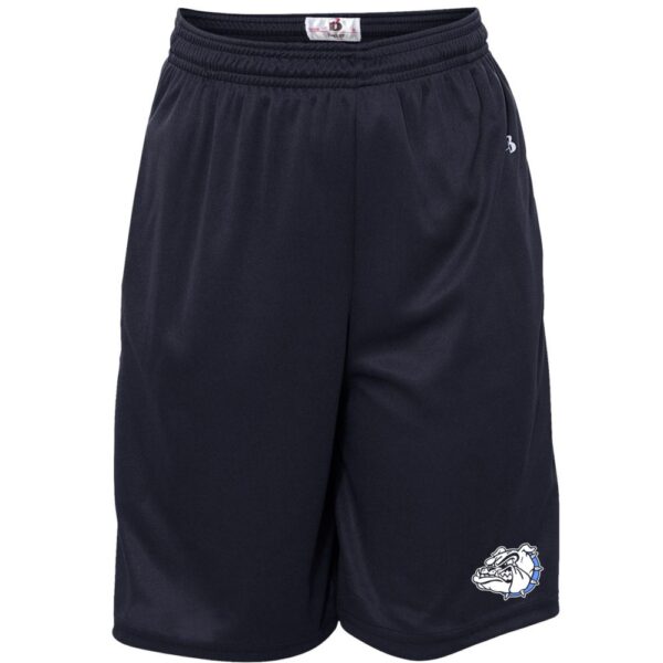 CM Eppes Bulldog Solid Shorts | Bulldog Head |  Multiple Colors
