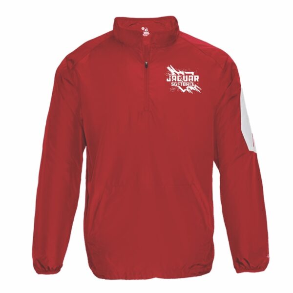E B Aycock Softball Badger Sideline L/S Pullover