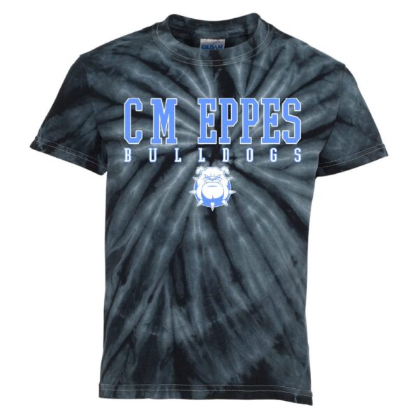 CM Eppes Bulldogs Tie-Dyed Tee | Black