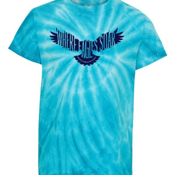 2017 Eagles Soar | Eastern Elementary Tie-Dyed Tee | Royal