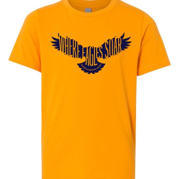 2017 Eagles Soar | Eastern Elementary Cotton Tee | Gold