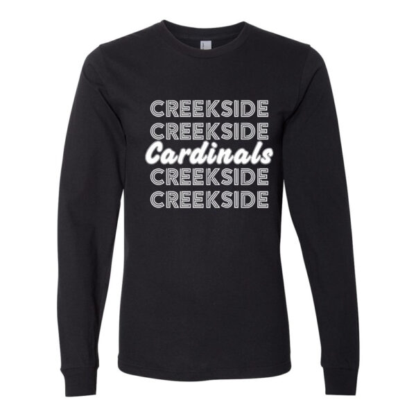 Creekside | Long-Sleeve Cotton Tee | Stack Design