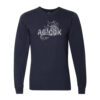 AG Cox Middle | Long-Sleeve Cotton Tee | Swirl Design